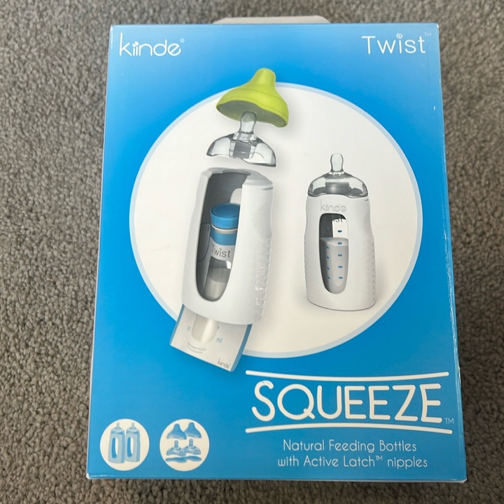 Kiinde twist bottles.